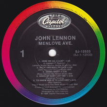 John Lennon: Menlove Ave. 12"