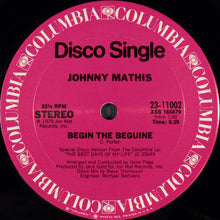 Johnny Mathis: Begin The Beguine / Gone, Gone, Gone 12"