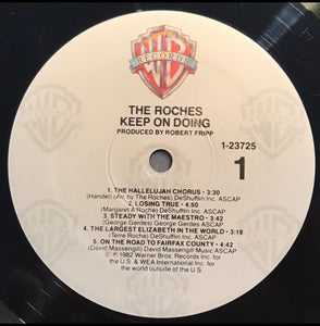 The Roches: Keep On Doing 12"