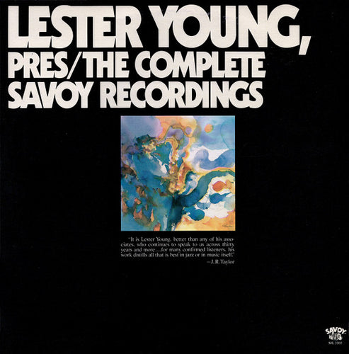 Lester Young: Pres/The Complete Savoy Recordings 2x12