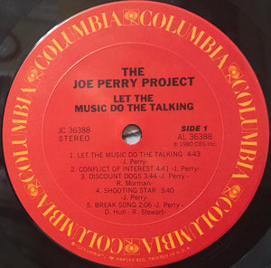 The Joe Perry Project: Let The Music Do The Talking 12"