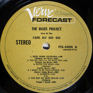 The Blues Project: Live At The Cafe Au Go Go 12"