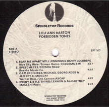 Lou Ann Barton: Forbidden Tones 12"