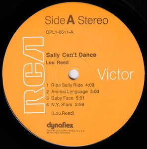 Lou Reed: Sally Can't Dance 12"