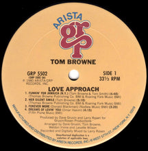 Tom Browne: Love Approach 12"