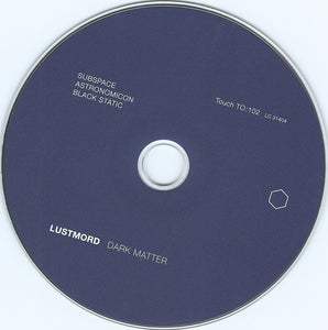 Lustmord: Dark Matter CD