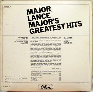 Major Lance: Major's Greatest Hits 12"