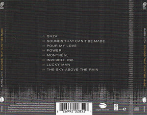 Marillion: Sounds That Can't Be Made CD