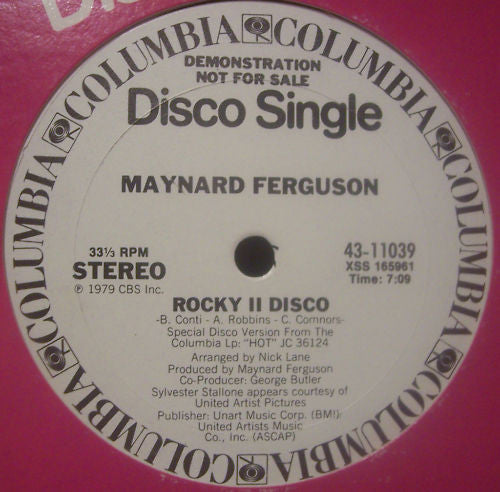 Maynard Ferguson: Rocky II Disco 12