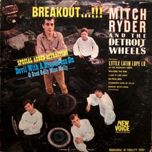 Mitch Ryder And The Detroit Wheels: Breakout...!!! 12"