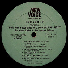 Mitch Ryder And The Detroit Wheels: Breakout...!!! 12"