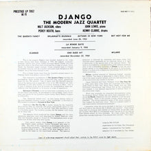 Modern Jazz Quartet: Django 12"