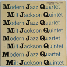 Modern Jazz Quartet / Milt Jackson Quintet: M J Q 12"