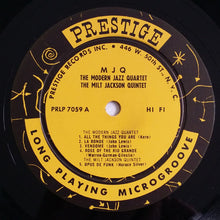 Modern Jazz Quartet / Milt Jackson Quintet: M J Q 12"