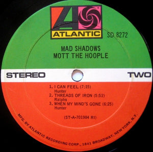 Mott The Hoople: Mad Shadows 12"