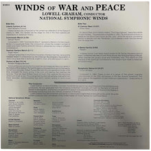 National Symphonic Winds: Winds Of War And Peace 12"