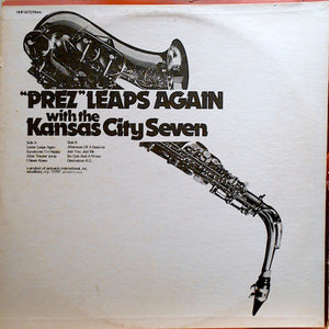 Lester Young With The Kansas City Seven: "Prez" Leaps Again 12"