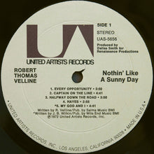 Robert Thomas Velline: Nothin' Like A Sunny Day 12"