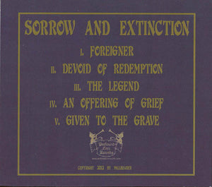 Pallbearer: Sorrow And Extinction CD