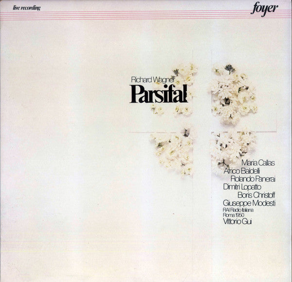 Richard Wagner / Maria Callas, Africo Baldelli, etc.: Parsifal 12