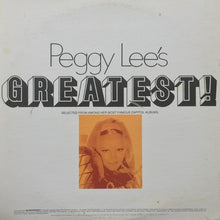 Peggy Lee: Greatest! 12"