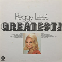 Peggy Lee: Greatest! 12"