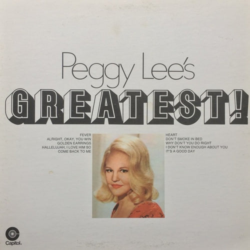 Peggy Lee: Greatest! 12