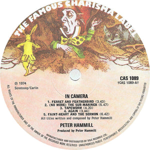 Peter Hammill: In Camera 12"