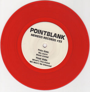 Point Blank: Blacklisted! 7"