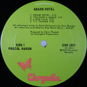 Procol Harum: Grand Hotel 12"