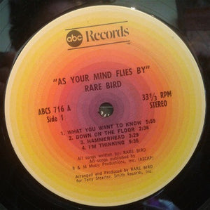 Rare Bird: As Your Mind Flies By 12"