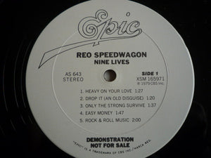 REO Speedwagon: Nine Lives 12"