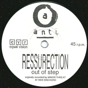 Ressurection / Shades Apart: Anti zine 7"