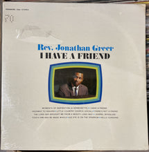 Rev. Jonathan Greer: I Have A Friend 12"