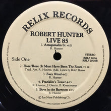 Robert Hunter: Live 85 12"