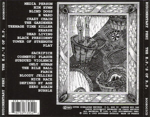 Rudimentary Peni: The E.P.'s Of R.P. CD