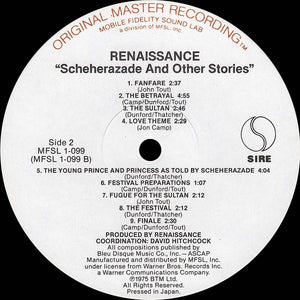 Renaissance: Scheherazade And Other Stories 12"