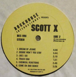 Scott X: S/T 12"