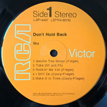 Sky: Don't Hold Back 12"