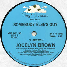 Jocelyn Brown: Somebody Else's Guy 12"