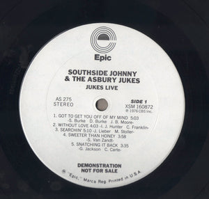 Southside Johnny & The Asbury Jukes: Jukes Live At The Bottom Line 12"