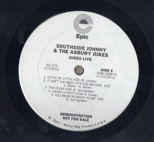 Southside Johnny & The Asbury Jukes: Jukes Live At The Bottom Line 12"