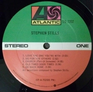 Stephen Stills: S/T 12"