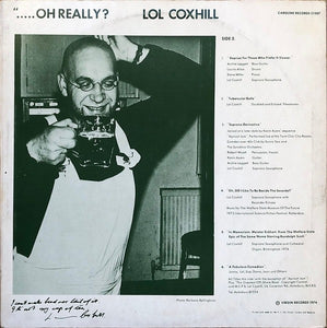 Steve Miller / Lol Coxhill: "The Story So Far..." "...Oh Really?" 12"