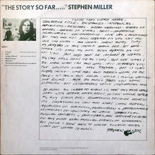 Steve Miller / Lol Coxhill: "The Story So Far..." "...Oh Really?" 12"