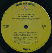 The Association: Stop Your Motor 12"