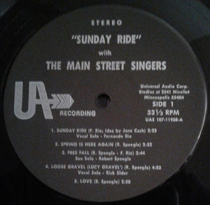 Main Street Singers: Sunday Ride 12"