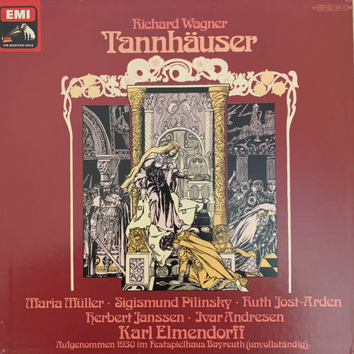 Richard Wagner, Maria Müller, Sigismund Pilinsky, etc.: Tannhäuser 12