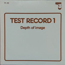 Various: Test Record 1 Depth Of Image 12"