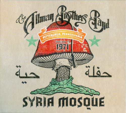 The Allman Brothers Band: Syria Mosque Pittsburgh, PA January 17, 1971 CD